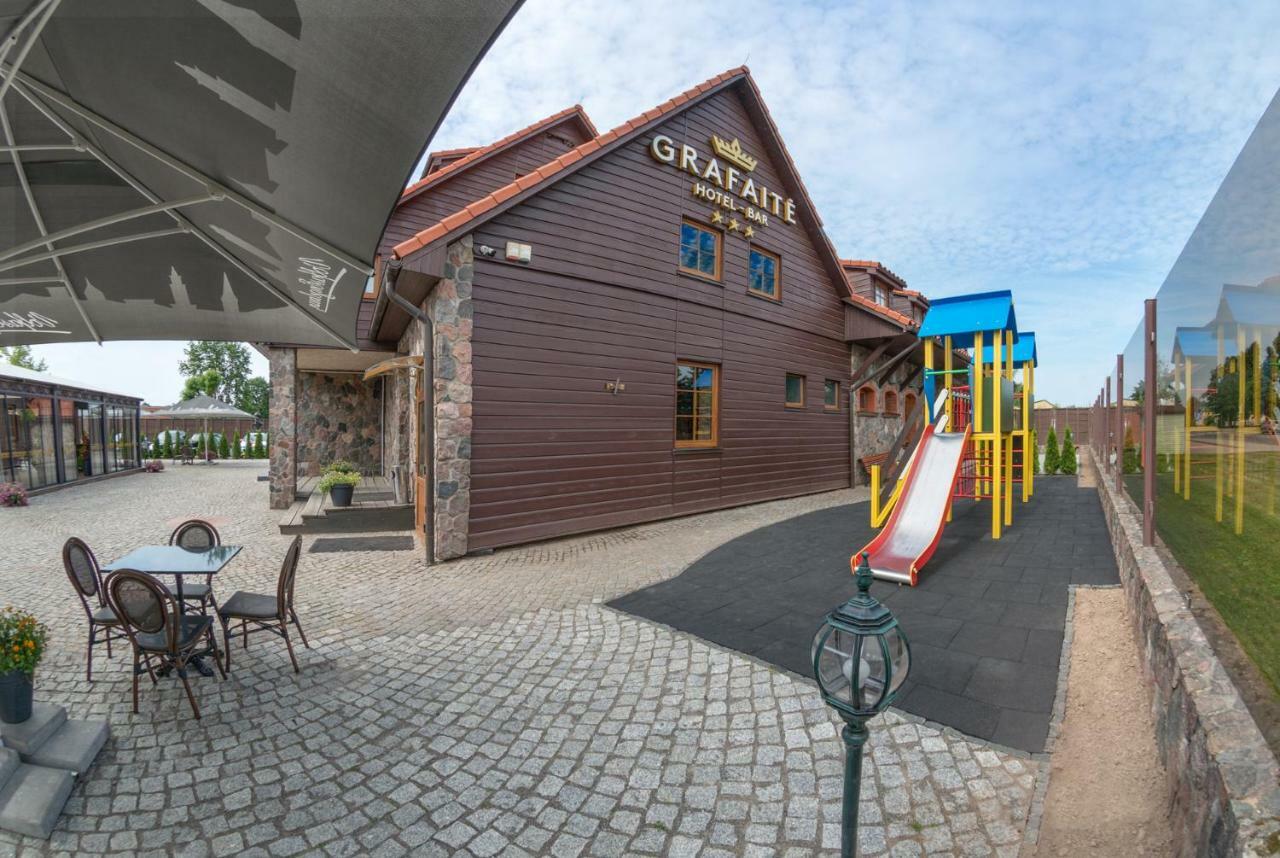 Hotel - Bar Grafaite Šiauliai Exteriör bild